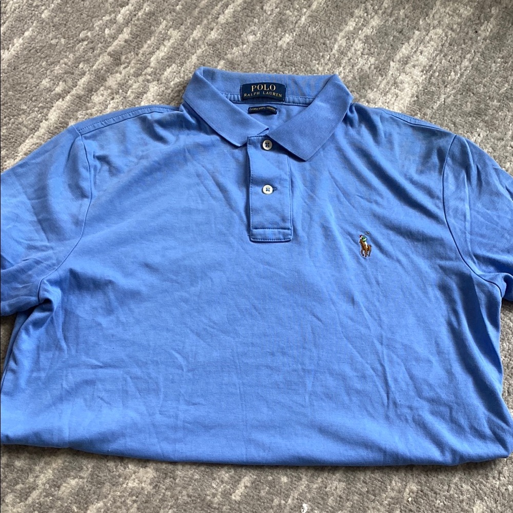 Polo by Ralph Lauren Blue Classic Polo Shirt